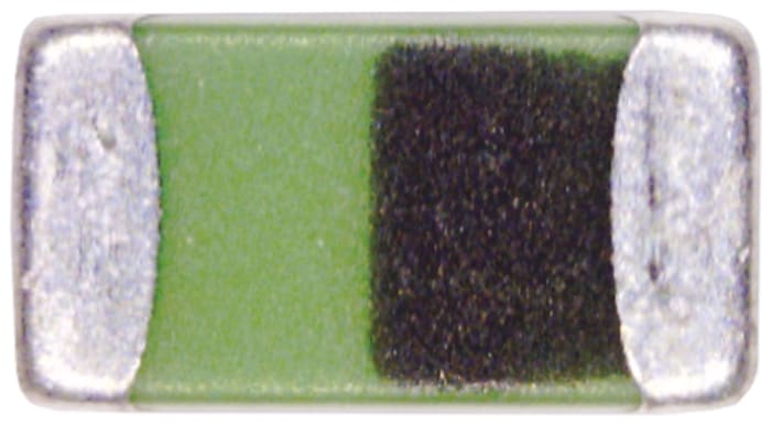 Murata, LQG18H, 0603 (1608M) Wire-wound SMD Inductor 100 nH ±5% Wire-Wound 300mA Idc Q:12