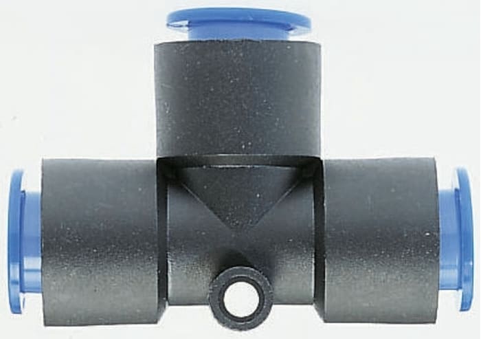 SMC KQ Series Push In 10 mm, Tube-to-Tube Connection Style