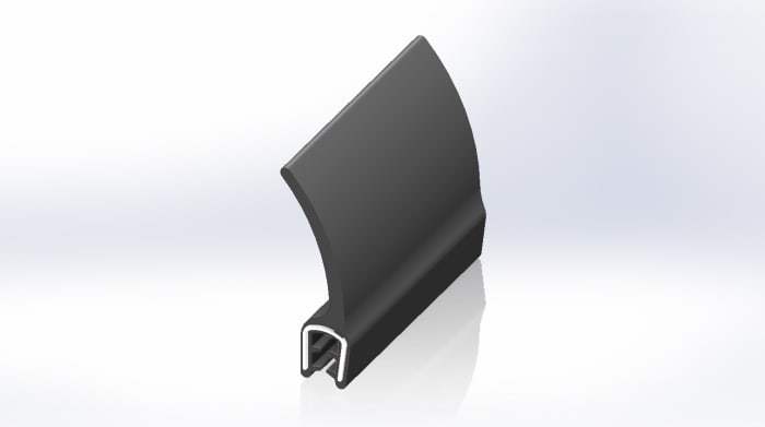 Perfiles De Goma Para Metal Junta De Goma En U Transparente - 5 Metros Para Proteger Bordes (4-5mm Grosor) Perfiles De Goma Esponjosa