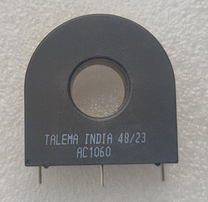 Proudový transformátor, řada: AC-1 14.6mm -40°C až +120°C Nuvotem Talema 60A 60:1