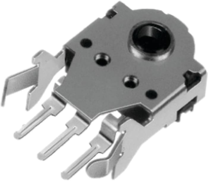Alps 12 Pulse Incremental Mechanical Rotary Encoder with a 3.6 mm Hollow Shaft (Not Indexed), Through Hole