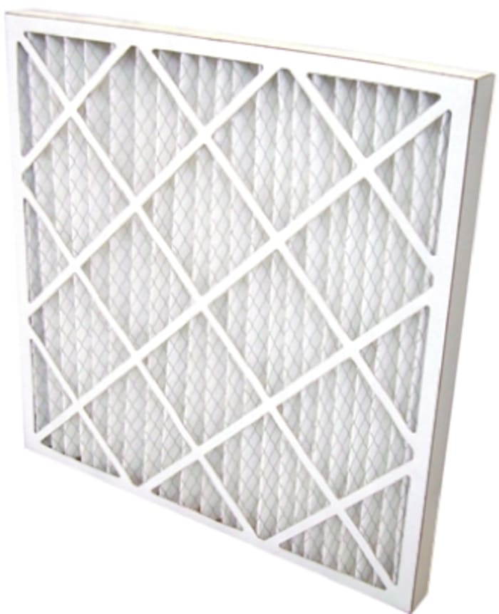 RS PRO Intrepid Pleated Panel Filter, G4 Grade, 8 MERV Rating, 394 x 622 x 45mm