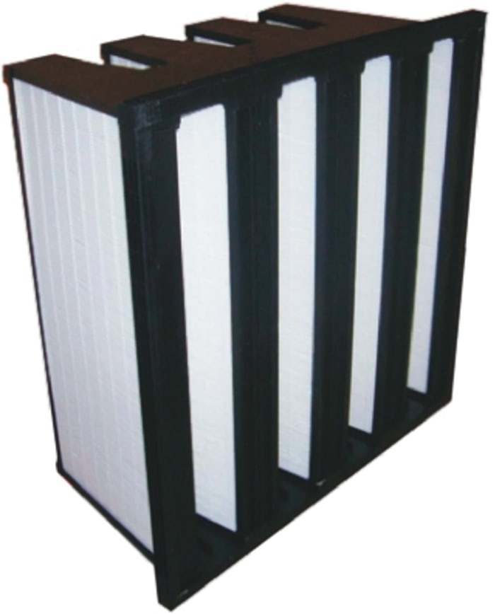 RS PRO RS PRO Glass Fibre Compact Rigid Bag Filter, F7 Grade, 13 MERV