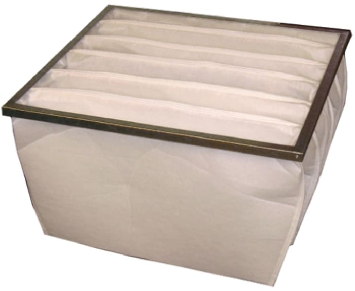 RS PRO PP Bag Filter, M5 Grade, 11 MERV Rating, 592 x 287 x 500mm