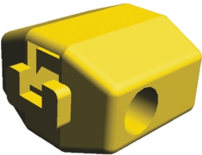 TE Connectivity, 735411 Tap Splice Connector, Yellow, Insulated, Tin 10 AWG
