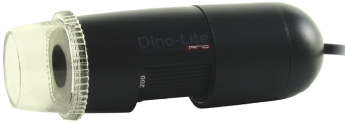 Microscope Dino-Lite, grossissement de 200 X, 10 → 50 X, 640 x 480 pixels