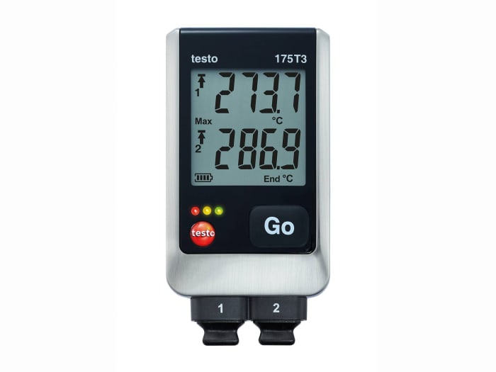0572 1753 Testo Testo 175 T3 Temperature Data Logger, 2 Input Channel