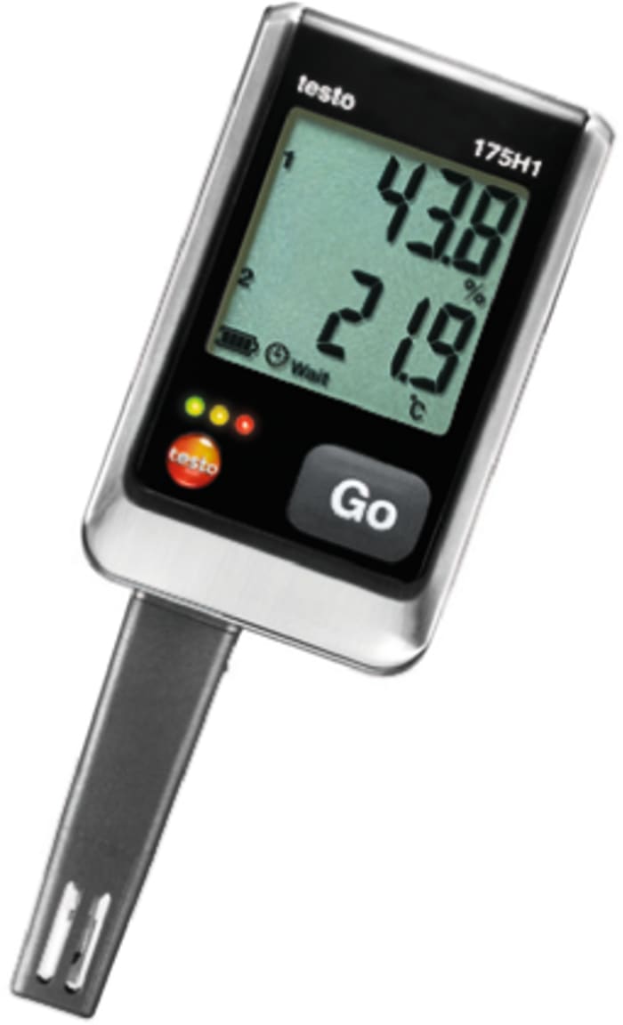 Testo 175-H1 Temperature & Humidity Data Logger, USB, 2 Input Channel(s)
