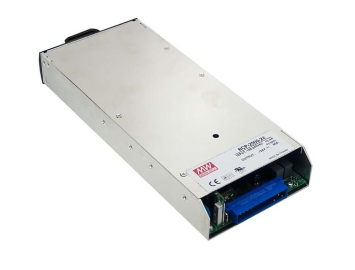 MEAN WELL Switching Power Supply, RCP-2000-48RS, 48V dc, 42A, 2016W, 1 Output, 127 → 370 V dc, 90 → 264 V