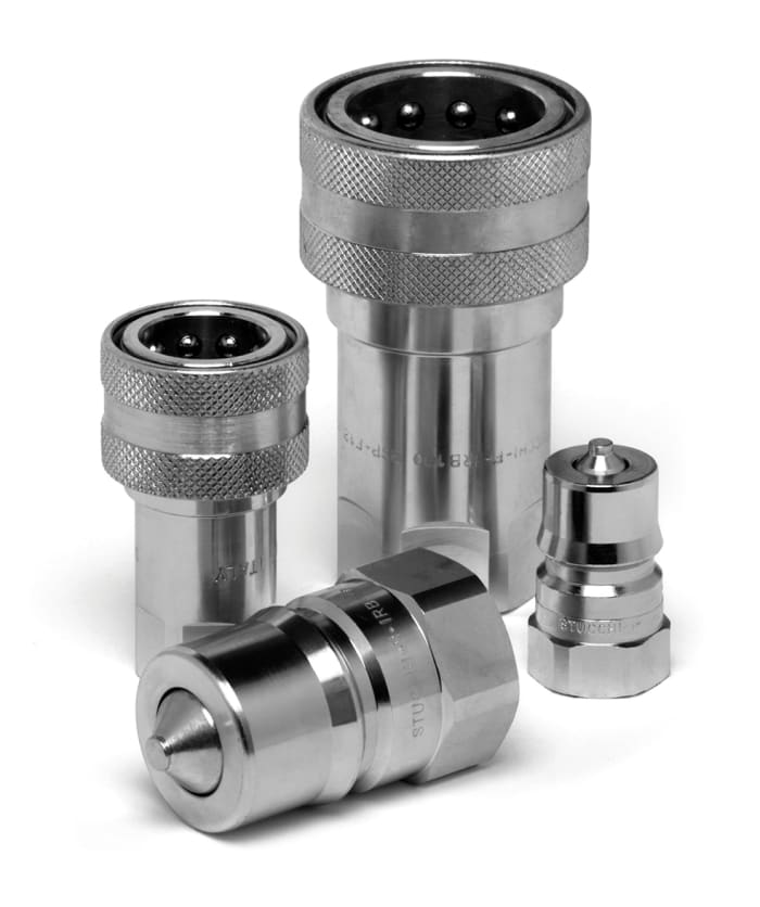 Raccord hydraulique rapide RS PRO, Femelle en Acier carbone 3/8pouces