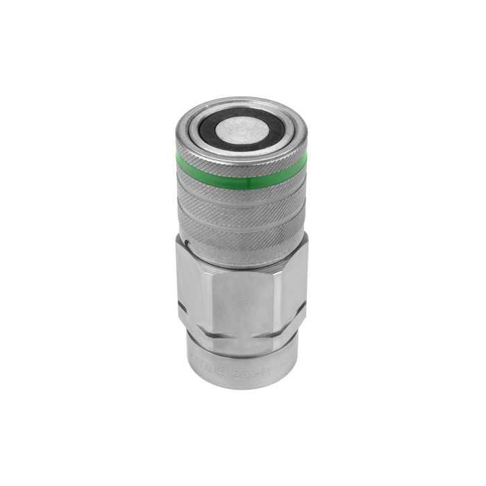 RS PRO Carbon Steel Female Hydraulic Quick Connect Coupling, BSP 1/2 Female