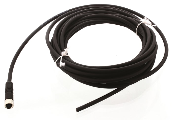 Binder Female 4 way M8 to Sensor Actuator Cable, 5m