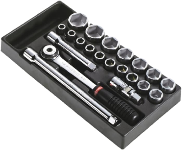 Facom 21-Piece 1/2 in