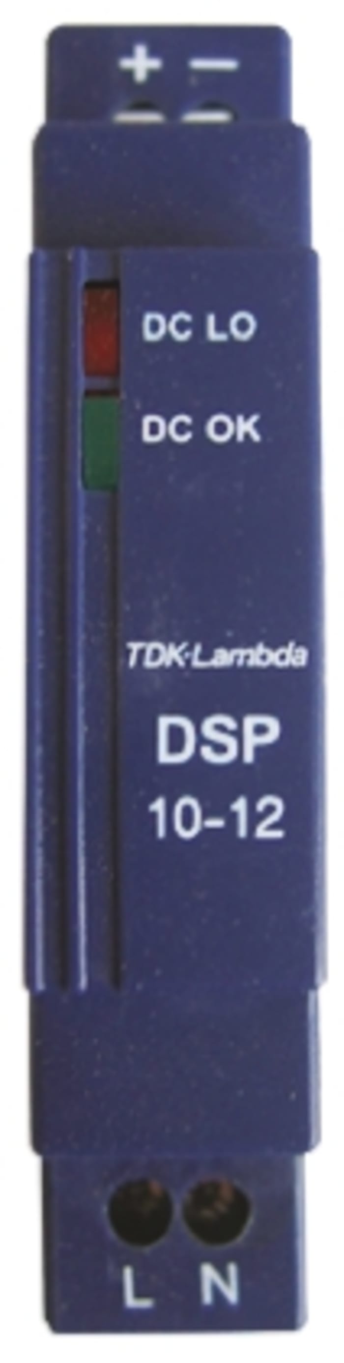 Alimentation pour rail DIN TDK-Lambda, série DSP, 12V c.c.out 830mA, 10W