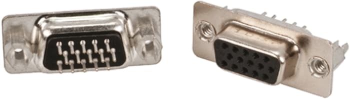 Amphenol Communications Solutions 10090929 44 Way Through Hole D-sub Connector Socket, 2.29mm Pitch