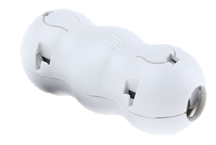 Wurth Elektronik Openable Ferrite Sleeve, 24 x 24 x 56.2mm, For EMI Suppression, Apertures: 1, Diameter 8.5mm