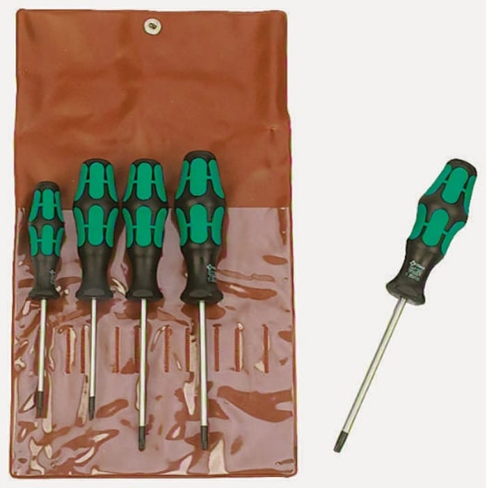 Wera Torx Screwdriver Set, 7-Piece