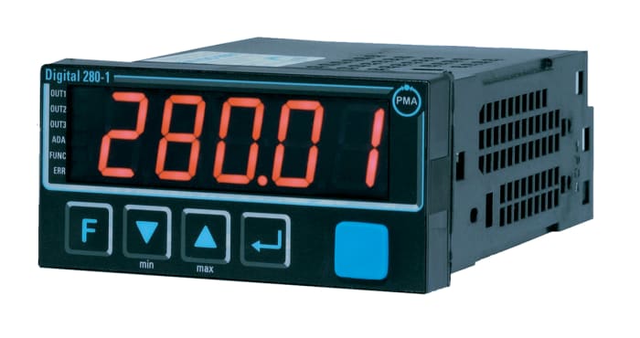 P.M.A D280-1 On/Off Temperature Controller, 48 x 96mm, 18 → 30 V dc, 24 V ac Supply Voltage