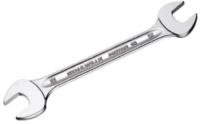 STAHLWILLE Double Ended Open Spanner, 10mm, Metric, Double Ended, 155 mm Overall
