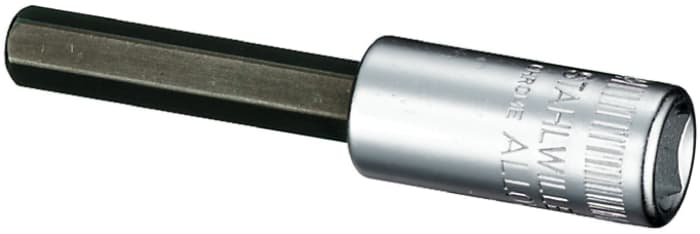 01450006 STAHLWILLE | STAHLWILLE 1/4 in Drive Bit Socket, Hex Bit