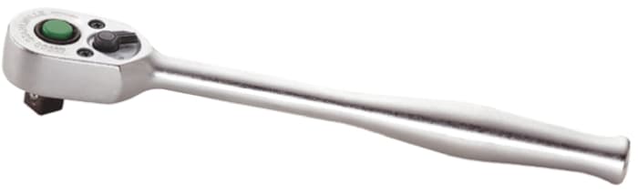 STAHLWILLE 3/8 in Square Socket Wrench with Ratchet Handle, 193 mm Overall