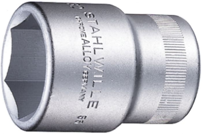 STAHLWILLE 1 2 in Drive 15mm Standard Socket 6 point 38 mm Overall Length