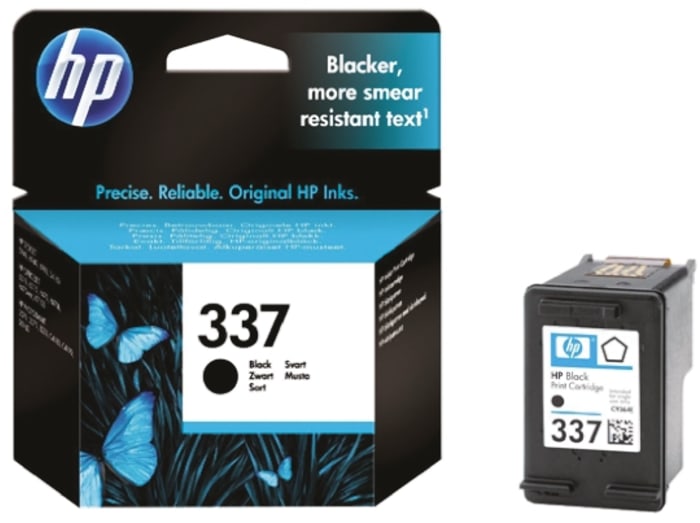 Cartouche d'encre Hewlett Packard 337 Noir, pour 2575, 5940, 8050