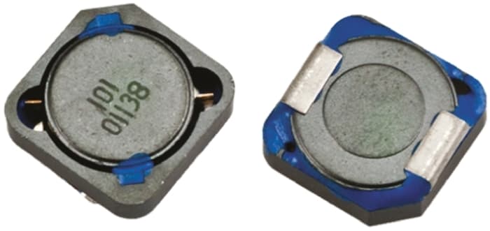 Toko, D124C, D124C Shielded Wire-wound SMD Inductor 10 μH ±20% Wire-Wound 4.2A Idc