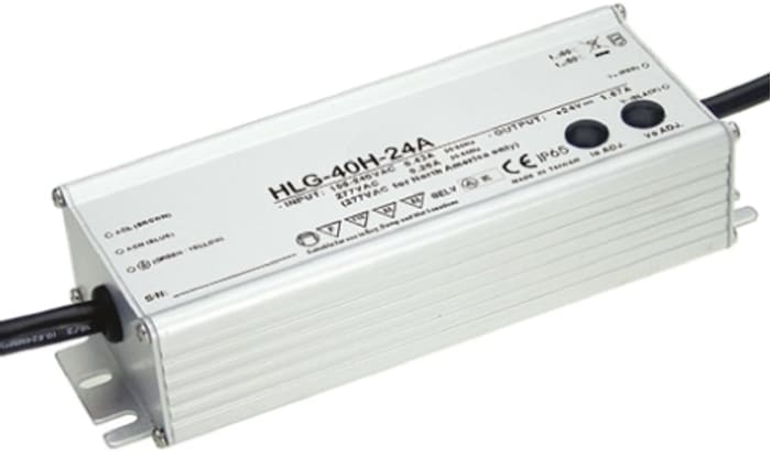 Mean Well, 30V Output, 40.2W Output, 1.34A Output, Constant Voltage
