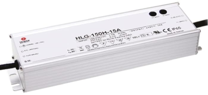 Mean Well HLG-150H-15A, LED Sürücü (LED Driver) 150W, 15V