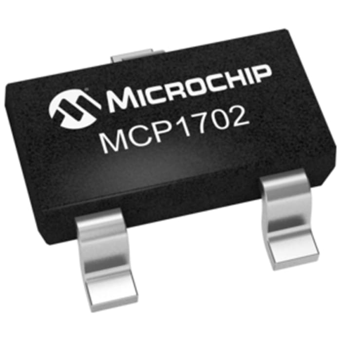 Microchip MCP1702T-3302E/CB, 1 Low Dropout Voltage, Voltage Regulator 250mA, 3.3 V 3-Pin, SOT-23A