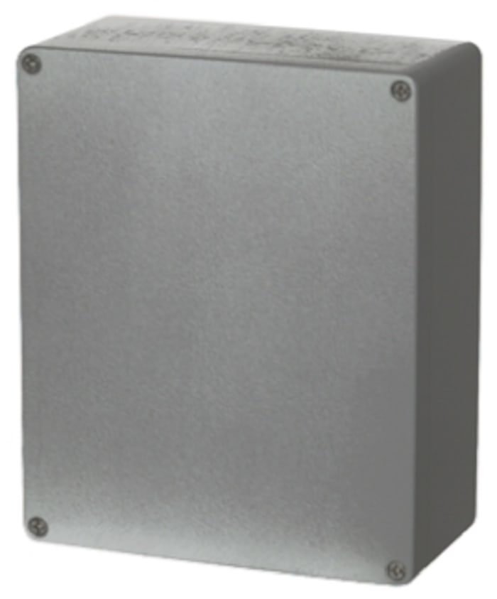 Boîtier Fibox Euronord en Aluminium, 280 x 230 x 110mm, non peint IP66, IP67, IP68
