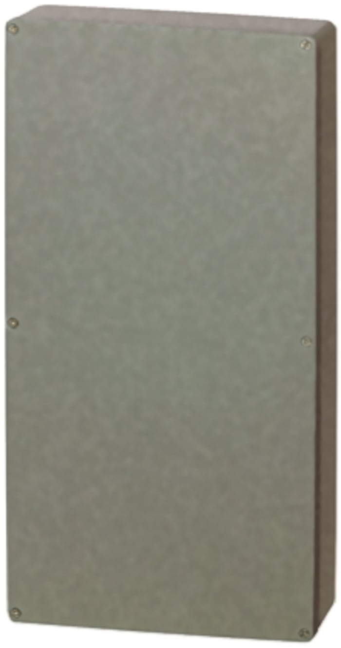 Fibox Euronord Series Natural Aluminium Enclosure, IP66, IP67, IP68, Silver Grey Lid, 600 x 310 x 180mm