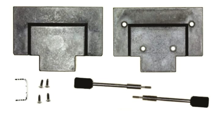 Capot Sub-D TE Connectivity série III, 68 contacts, en Zinc