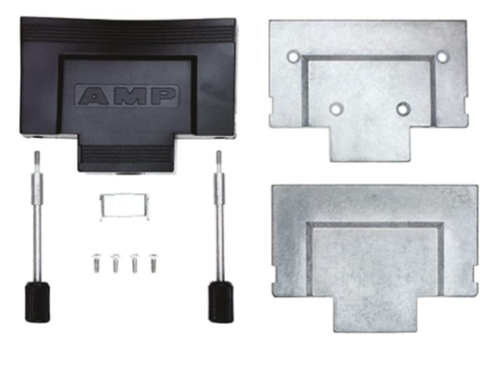 TE Connectivity Series III Series Zinc D Sub Backshell, 68 Way