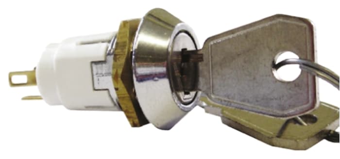 Key switch,SPDT,high retention, same key