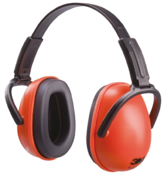 Casque anti-bruit 3M Serre-tête 28dB Rouge