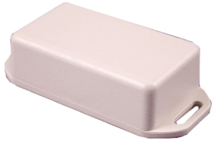 Hammond 1551 Series Grey ABS Enclosure, IP54, Flanged, Grey Lid, 60 x 35 x 20mm