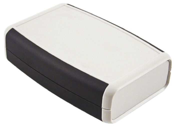 Hammond 1553 Series Grey ABS Handheld Enclosure, Integral Battery Compartment, IP54, 147.24 x 89 x 25mm