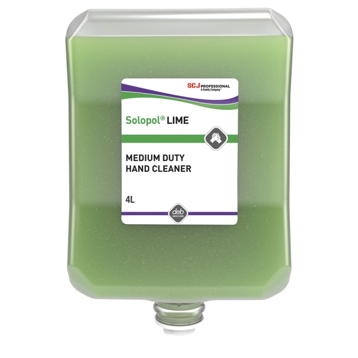 Jabón de mano SCJ Professional Solopol® Lime , Cartucho de 4L, fragancia Cítrico