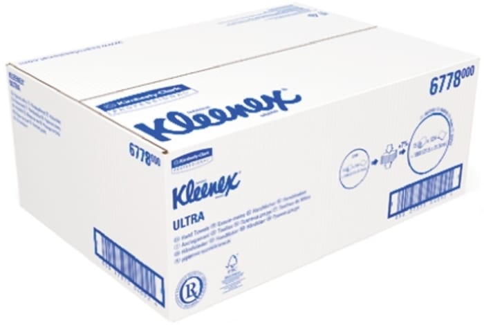Kimberly Clark Scott Folded White Paper Towel, 320mm, 180 Sheets