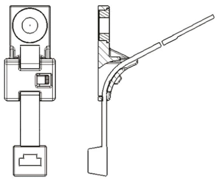 HellermannTyton Cable Tie, Assemblage, 390mm x 7.6 mm, Black PA 6.6 Heatstabilised, Pk-100