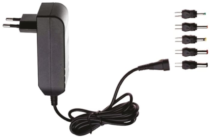 Egston 12W Plug In Power Supply 24V dc Output, 500mA Output