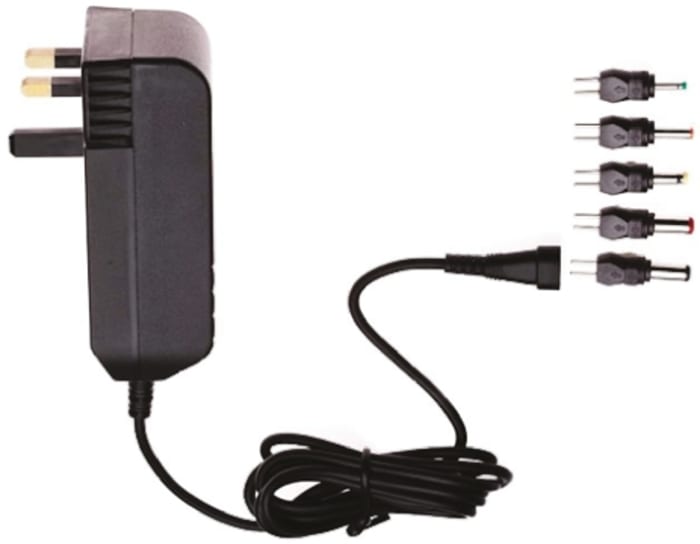 Egston 18W Plug-In AC/DC Adapter 6V dc Output, 3A Output