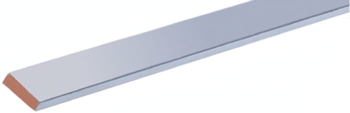 Conductor busbar, 3x10 mm, len 1000 mm