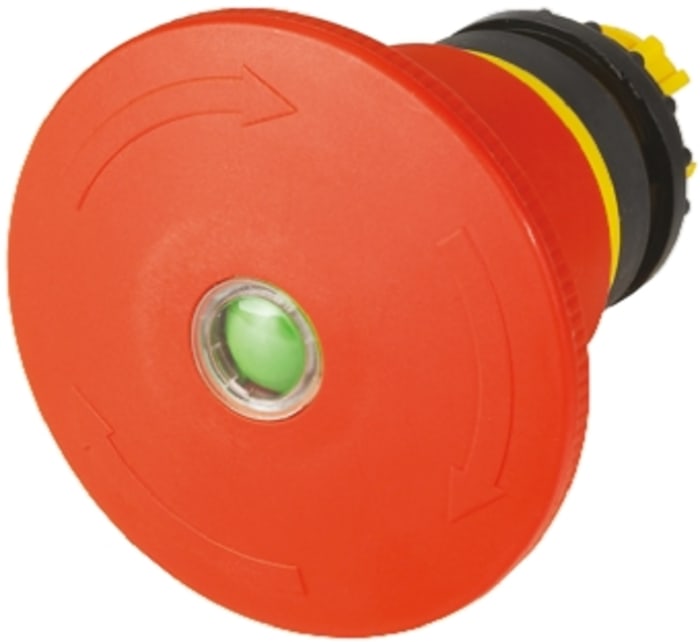 Eaton RMQ Titan M22 Series Latching Emergency Stop Push Button, 22mm Cutout, IP67