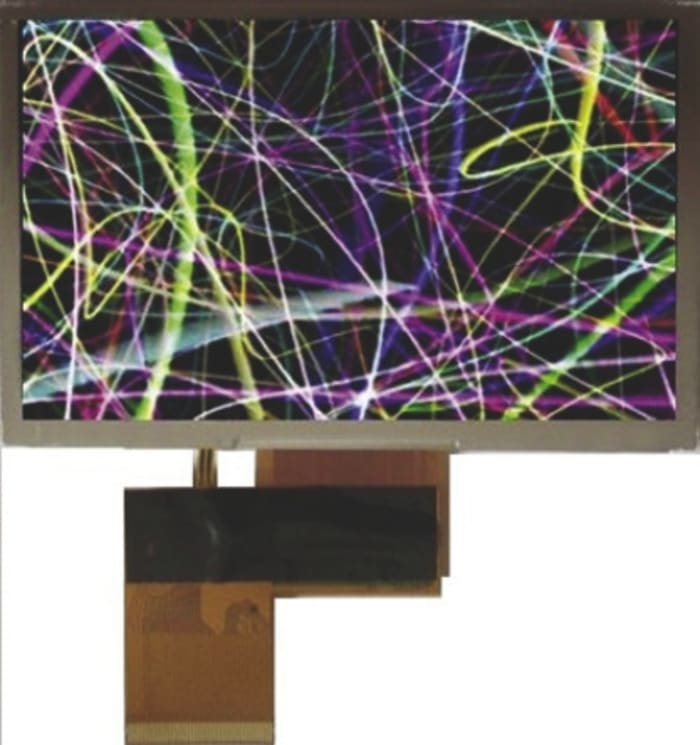 Display LCD color TFT Ortus Technology de 4.3plg, 480 x 272pixels, WQVGA, alim. 3.3 V