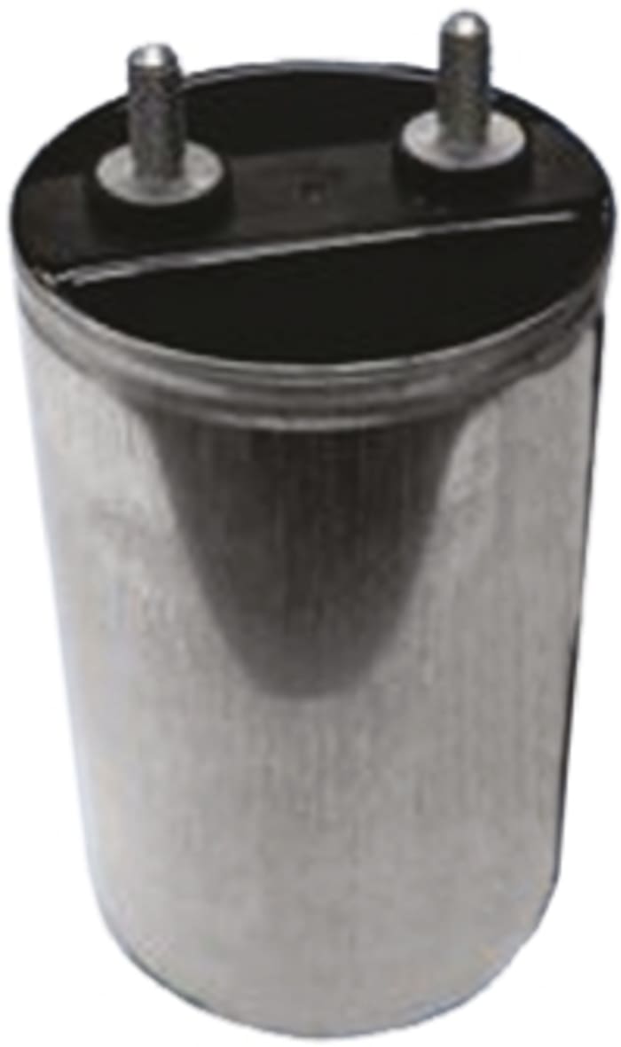 Cornell-Dubilier 947C Polypropylene Film Capacitor, 1.2kV dc, ±10%, 320μF, Stud Mount