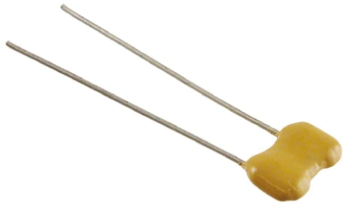 Slídový kondenzátor, řada: CD15 120pF 500V dc, Radiální ±5% Cornell-Dubilier, 11.7 x 4.6 x 9.4mm