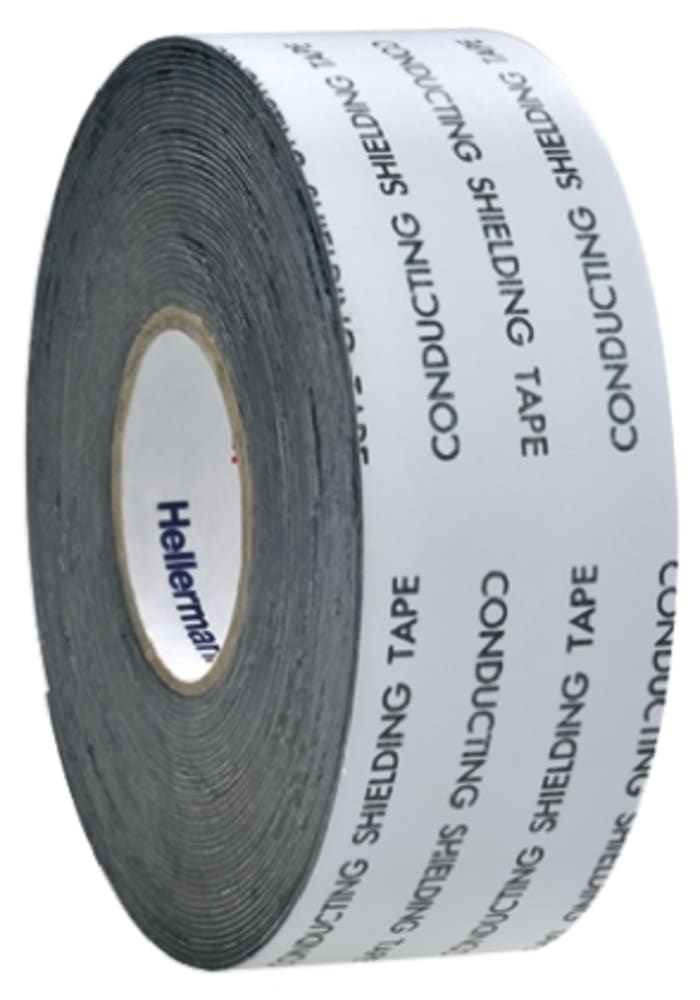 HellermannTyton Black EPDM Electrical Insulation Tape, 19mm x 4.6m